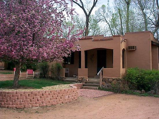 cottage in spring